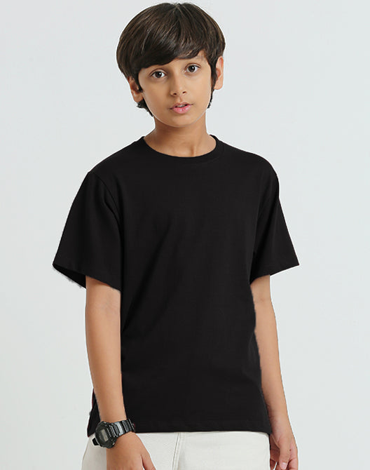 Kids Round Neck Half Sleeve - front