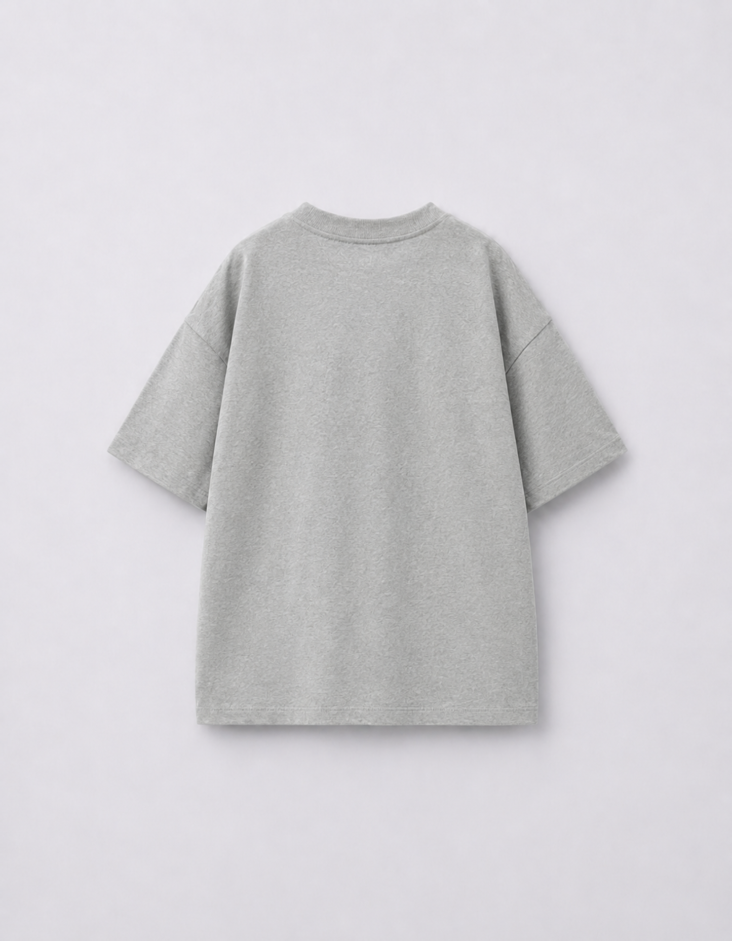 KEAR Grey Melange T-Shirt | Premium Cotton Half Sleeve Tee for Boys & Girls
