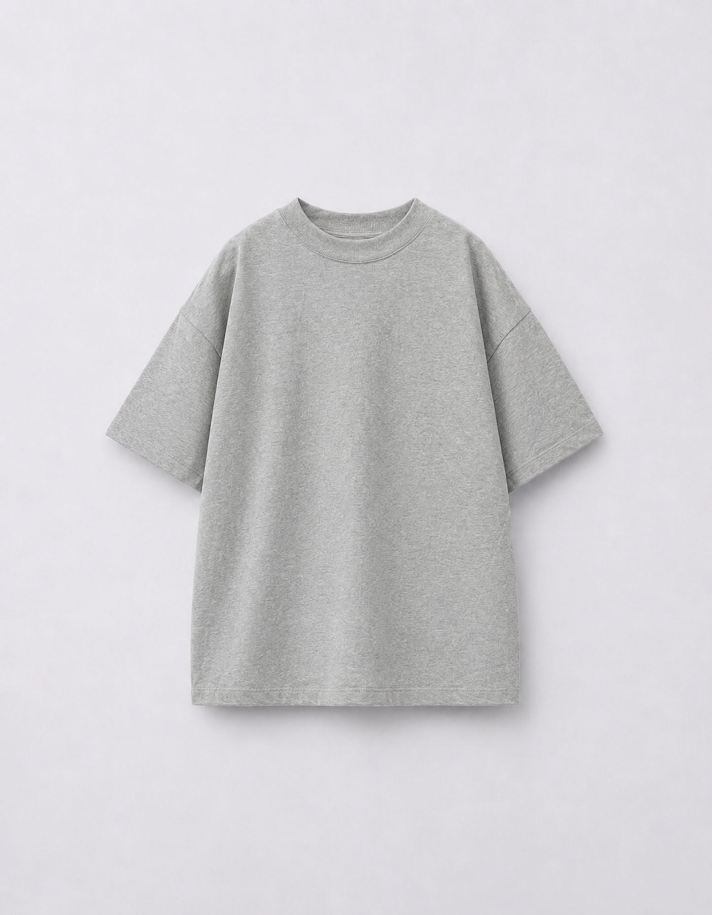 KEAR Grey Melange T-Shirt | Premium Cotton Half Sleeve Tee for Boys & Girls