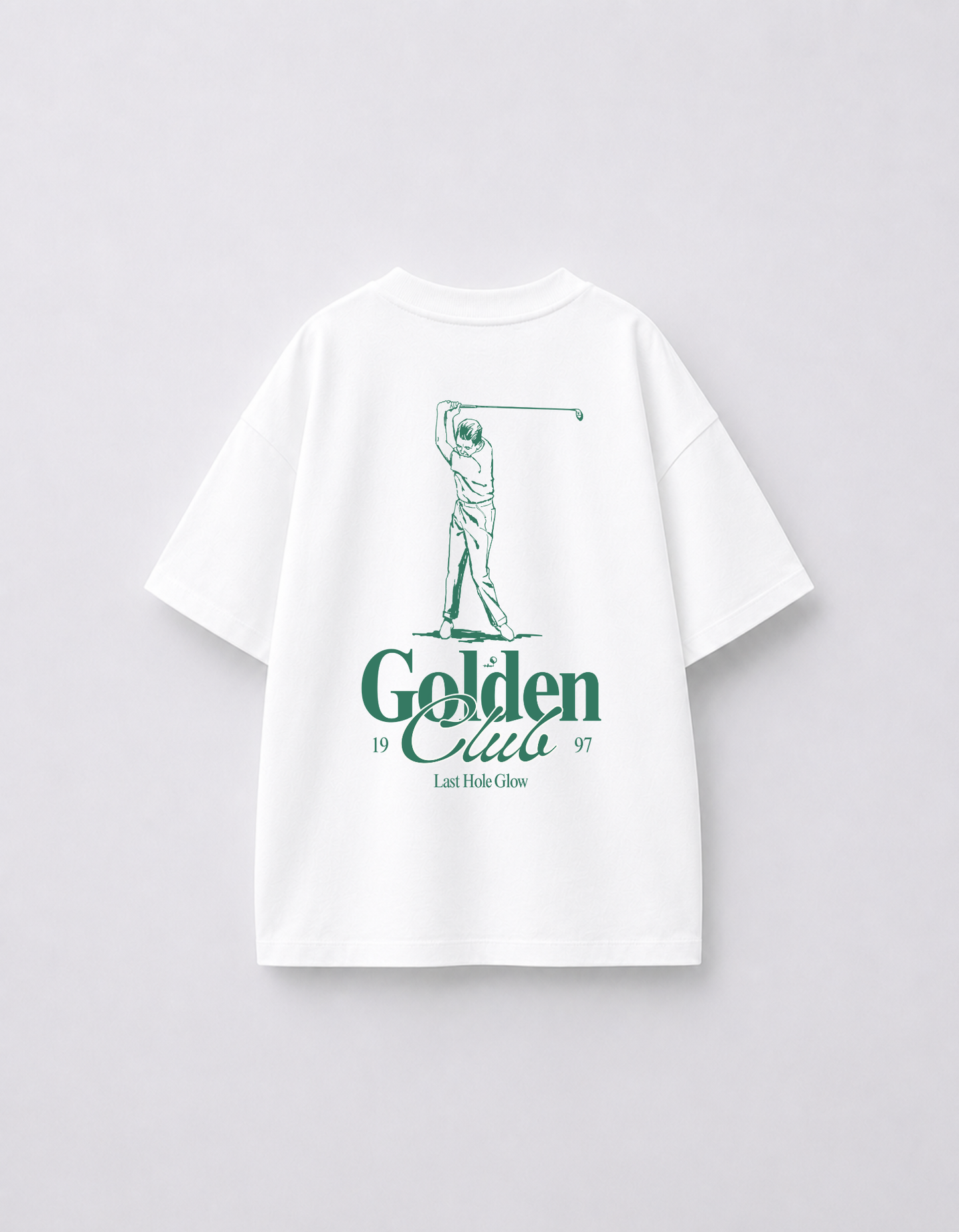 KEAR Golden Club Kids Oversized T-Shirt | Premium Cotton Half Sleeve Tee for Boys & Girls