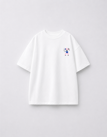 KEAR Childhood Kids Oversized T-Shirt | Premium Cotton Half Sleeve Tee for Boys & Girls